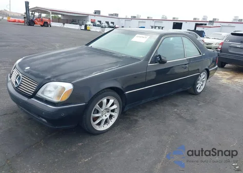 1999 Mercedes-Benz Cl 600 из США, поврежденный, VIN WDBGA76G6XA414959
